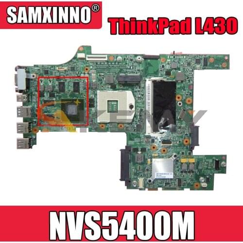 Akemy For 48.4SE01.031 Applies To Lenovo ThinkPad L430 Laptop Motherboard 04Y2015 04W6677 04W3566 PGA989 NVS5400M 100% Test