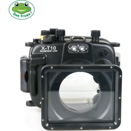 Seafrogs Camera Bag for Fujifilm T20 40m Housing Underwater Holder Stabilizer for Fujifilm T10 Waterproof Case Camera Accessory