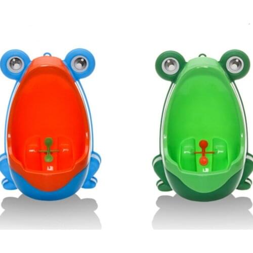 Children Toilet Training Closet Baby Boy Child Frog Stand Vertical Urinals Potty Pee Toilet Infant Toddler Wall-Mounted Urinal