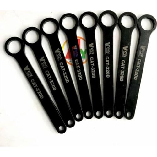 Common rail injector electromagnetic valve disassemble tool for CAT 320D, common rail injector Solenoid valve wrench