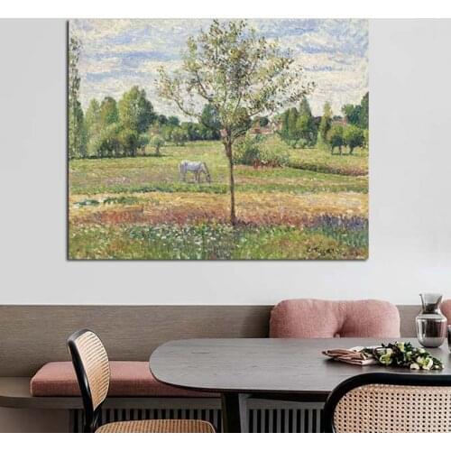 Camille Pissarro Beautiful Countryside Canvas Painting Prints Living Room Home Decor Artwork Modern Wall Art Oil Painting Poster