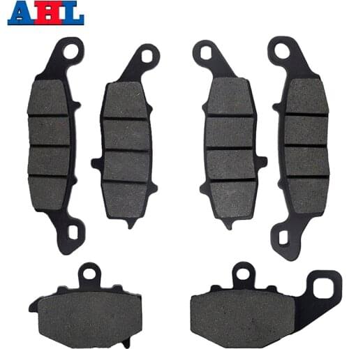 Motorcycle Front & Rear Brake Pads Discs Kit For KAWASAKI GPZ1100 F1 ZX1100E Z750 ZR750 Z750S ZRX400E EX650 Ninja ER650C ER - 6N