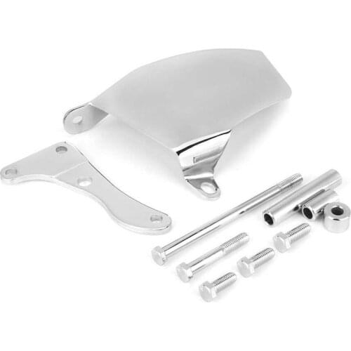 Battery bracket car battery mount Aluminum Electroplated Alternator Bracket Fits for SBC Chevy 350 Long Water Pump Motor