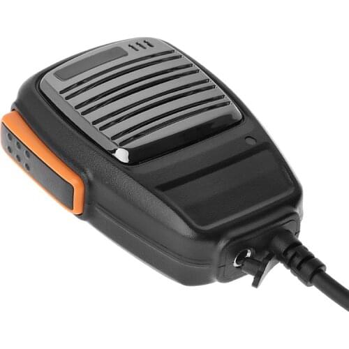 2 Pin PTT Handheld Speaker Mic Microphone For Baofeng Kenwood TYT Radio Device