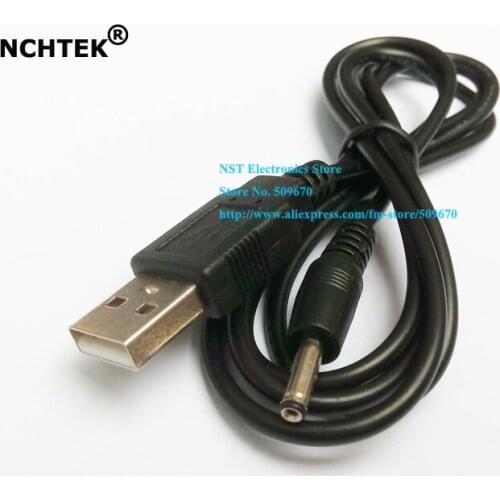 NCHTEK USB 2.0 A Male to 3.5x1.35mm DC Plug 5V DC Power Cable 3FT/1M/Free shipping/5PCS