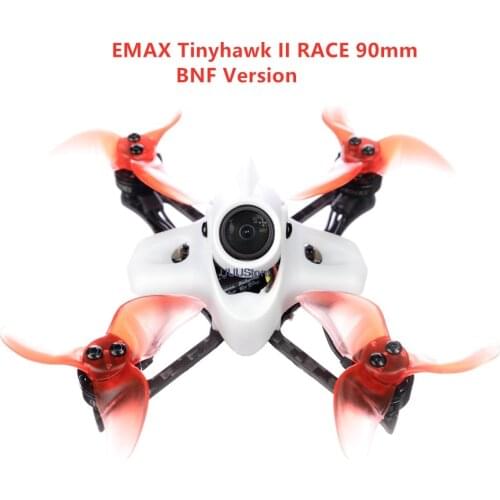 2020 New EMAX Tinyhawk II RACE 90mm 2S FPV RC Drone With AIO F4 FC 5A ESC RunCam Nono 2 Raceband 200mW VTX BNF Racing drone