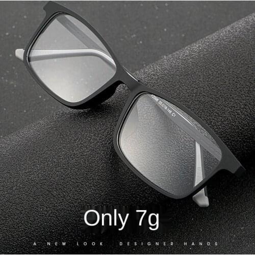Men Women Glasses Frame Ultralight Eyeglasses Minus Lens -50 -75 -100 -125 -150 -175 -200 -225 Male Square Finished Myopia