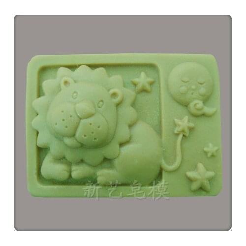 Constellation Of Leo 3D Silicone Soap Mold Decorating Silicone Molds For DIY Soap