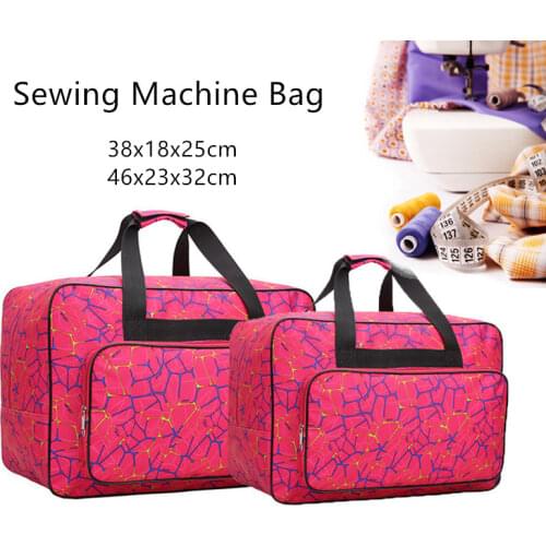 5 Colors Sewing Machine Storage Bag Tote Multi-functional Portable Travel Home Organizer Bag For Sewing Tools Accessories