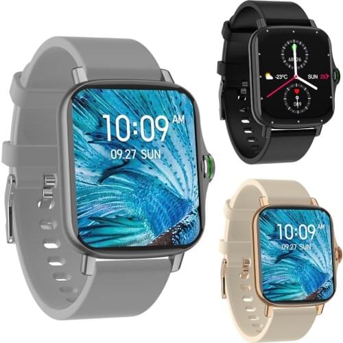 1.69'' HD Screen Smart Watch Bluetooth Health Tracker Sleep Tracking Digital for Men Women IP67 Waterproof Fitness Watch