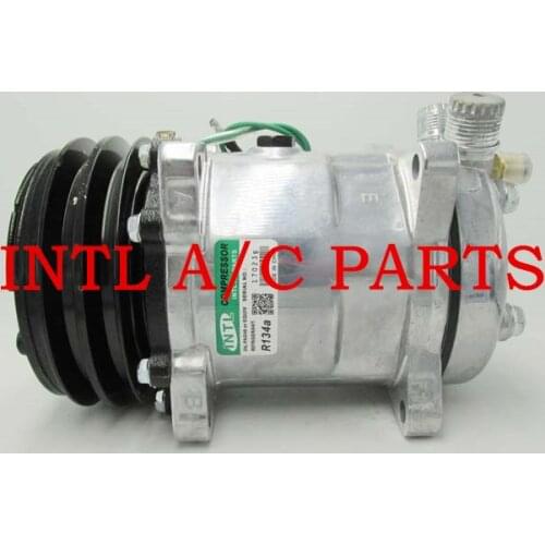 For Sanden 5H14 508 8390 SD5H14 SD508 Universal auto car a/c ac compressor with 2pk pulley 12V/24V