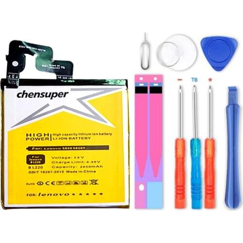 High quality 2650mAh BL220 Battery For Lenovo S850 S850T Batteries