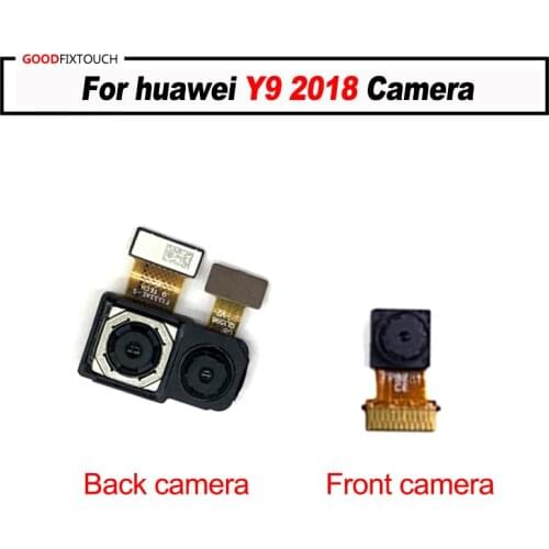 For Huawei Y9 2018 Back Rear Camera with front camera small camera Module Replacement For Huawei Y9 2018 camera FLA-L22 LX2 LX1