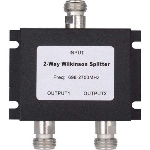 2 Way N Power Splitter Microstrip 698-2700MHZ N Female Power Divider Signal Cable VHF UHF Splitter