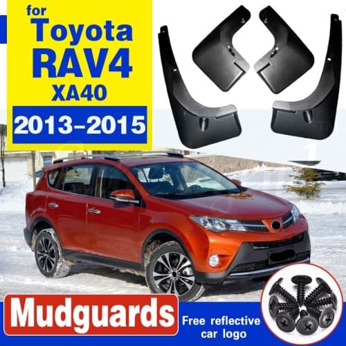 Car Mudguards For Toyota RAV 4 2013-2015 Car Fender Accessories Splash Guard Paneling 2013 2014 2015