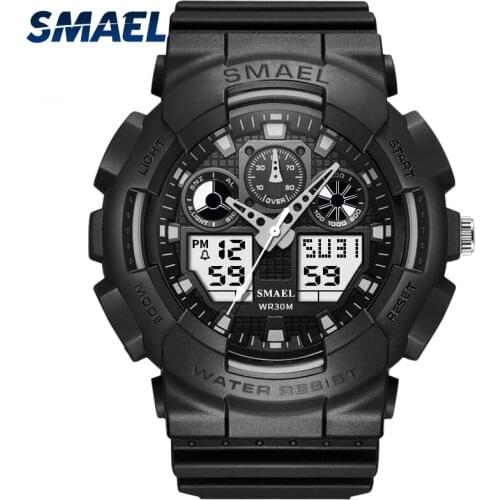 SMAEL Brand Watch Men Sport LED Digital Male ClockWristwath Mens watch top brand luxury Relogios Masculino Montre Homme WS1027