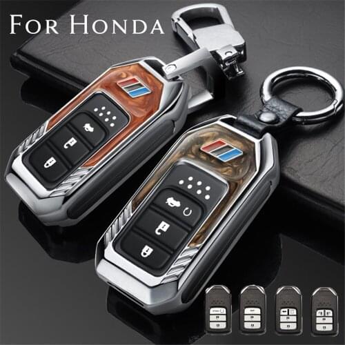 For Honda Accord 2018 2019 Car CR-V HRV TPU Smart Remote Car Key Cover Case Holder Protector Shell Bag Accessories Keychain