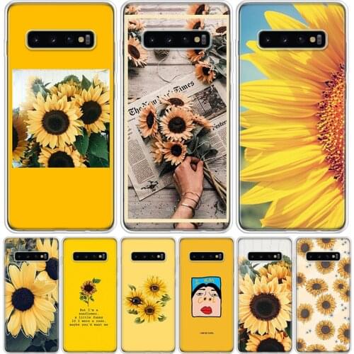 Aesthetics Sunflowers Novelty Phone Case For Samsung Galaxy A50 A70 A30S A51 A71 A10 A20E A40 A90 A20S M30S A6 A7 A8 A9 Plus Coq