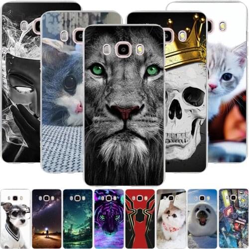 For Samsung Galaxy J7 2016 Case Cover Silicone Soft TPU Phone Back Cover For Samsung J7 2016 J710F J710H Case Funda Coque Capa