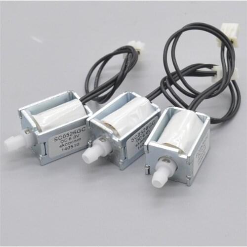 DC6V 380mA 2.1W Plunger Electromagnetic Valve One-position One-pass Normally Closed Vent Valve,Massage Equipment