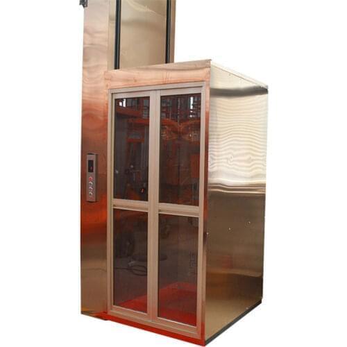 Kinglift CE ISO two floor customized vertical small home lift electric hydraulic wheelchair platform lift for disabled people
