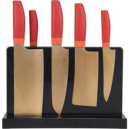 Double sided powerful magnet kitchen knife holder resin knife holder shelf magnet universal restaurant tool MJ70807