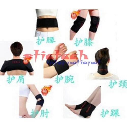 By ems or dhl 20sets 11pcs/set Self-heating Belt Magnetic Therapy Neck Shoulder Posture Correcter Knee SupportMassager Products