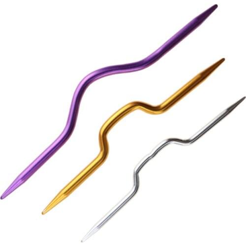DIY Knitting Tools SKC Metal Curved Needle Twist Needle Sewing Accessories Curved Needle Sewing Needle Three Sets