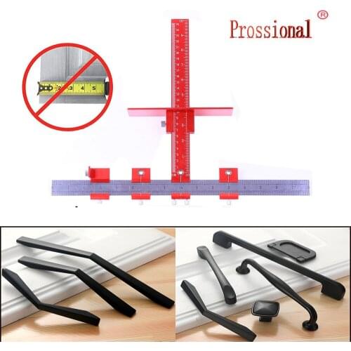 Woodworking True Position Drill Guide Sleeve Cabinet Hardware Jig Drawer Pull Wood Drilling Dowelling Hole Jig Furniture