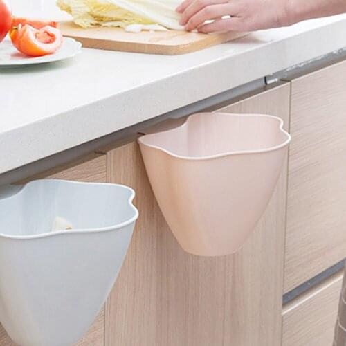 UK Kitchen Plastic Cabinet Cupboard Trash Can Bin Hanging Storage Container