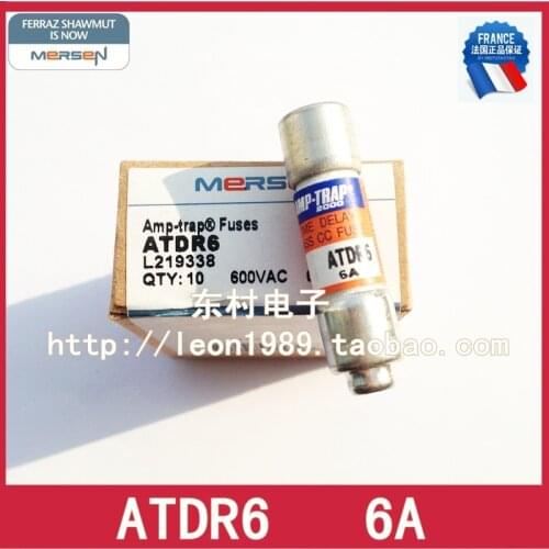 [SA]France MERSEN fuse Roland FERRAZ AMP-TRAP fuse CTDR6 6A 600V--5PCS/LOT