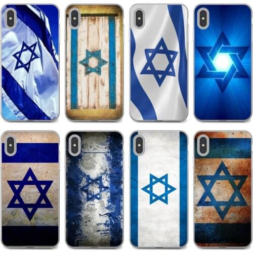 For Huawei Mate 20 30 40 7 8 9 10 Lite Pro P Smart 2018 2019 Plus G7 G8 Silicone Case israel-flag-Country-National-banners