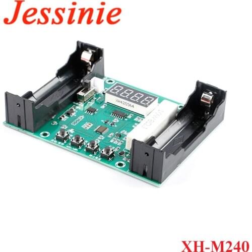 XH-M240 18650 Lithium Battery Capacity Tester Board MAh MWh Digital Measurement Power Detector Module Electronic Load Monitor