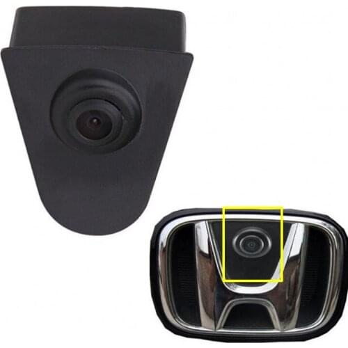 JanDeNing Car Vehicle Front View Logo Embeded Camera for Honda Waterproof Wide Degree