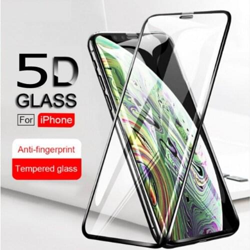 Tempered Glass Screen Protector For iPhone 12 Pro MAX Glass Film Full For IPhone XR X XS 11 Pro Max Curved Protective Glass