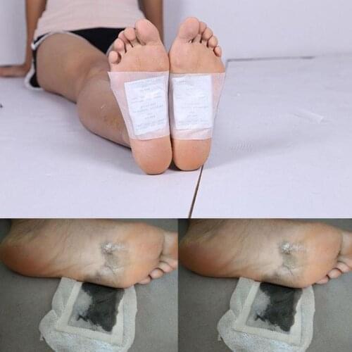 5/10pcs Detox Foot Patches Pads Toxins Feet Slimming Cleansing Herbal Body Health Adhesive Pads