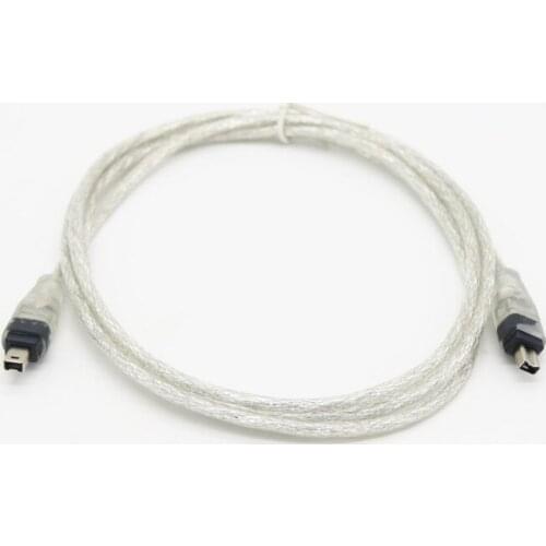 50pcs. 4P 4 Pin to 6 Pin IEEE 1394 for iLink Adapter Cable. 4Pin To 4Pin Firewire Cable.usb to 1394 4p cable