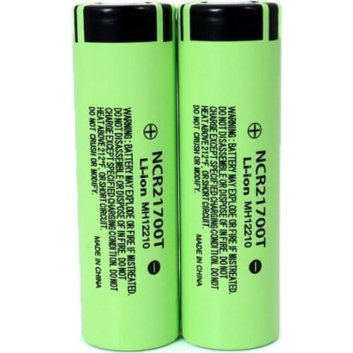 NCR21700T 3.7V 4800mAh li-lon battery 15A power 5C Rate Discharge ternary lithium batteries DIY Electric car battery pack
