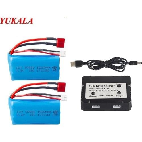 Wltoys 12428 12423 12401 12402 12403 12404 12402A 12402-A 1/12 R/C car parts 7.4v 1500mAh Li-ion battery T plug