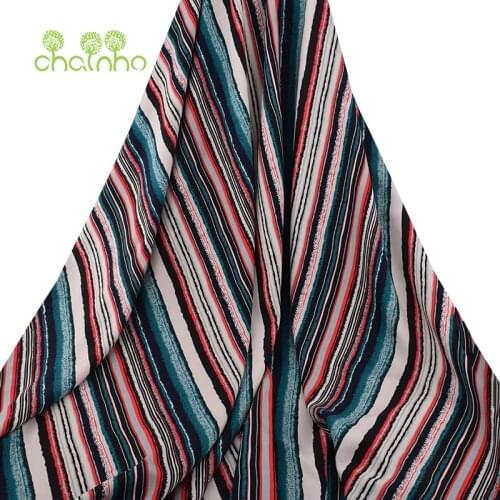 Chainho,Geometric Pattern,Printed Soft Summer Apparel Fabric/For Quilting&Sewing Baby&Child Skirt,Dress,Shirt Material,100x140cm