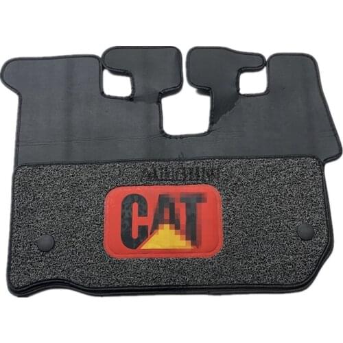 For CAT 312 313 320V1V2 Excavator Cab Floor Adhesive Floor Mat Carpet Mat Double Layer High Quality Excavator Accessories