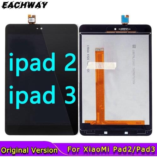 For Xiaomi Mi Pad 2 Pad 3 Mipad 2 Touch Screen Digitizer Glass LCD Display Panel Replacement Parts For xiami mi pad 3 lcd Black