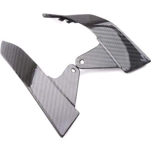 For Yamaha MT09 MT-09 2017 2018 2019 Front Headlight Headlamp Plate Fairing Cover Guard MT 09 Protector Accessories Carbon Fiber