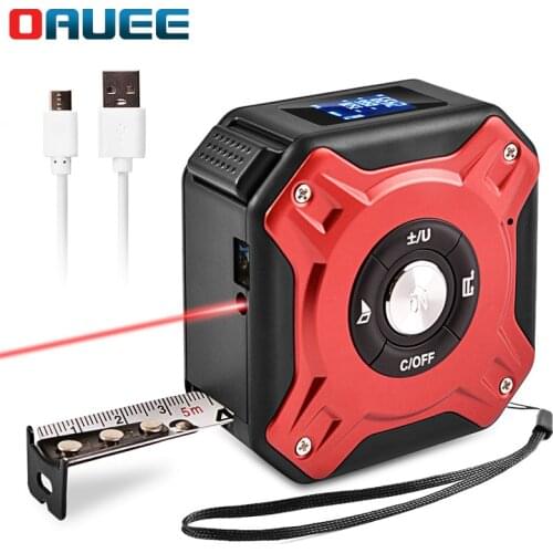 Laser Tape Measure Laser Distance Meter Metro Laser Rangefinder Construction Roulette Laser Meter Tape Measures Instrument