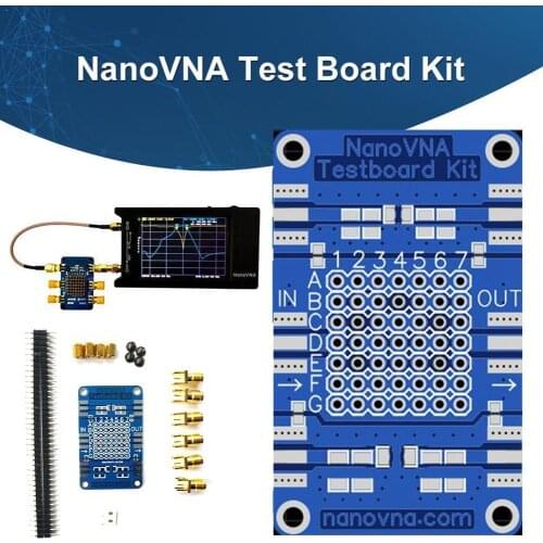 NanoVNA Testboard Sets Demo Board Plate Vector Network Testing Analyzer Pc66 X8Z1