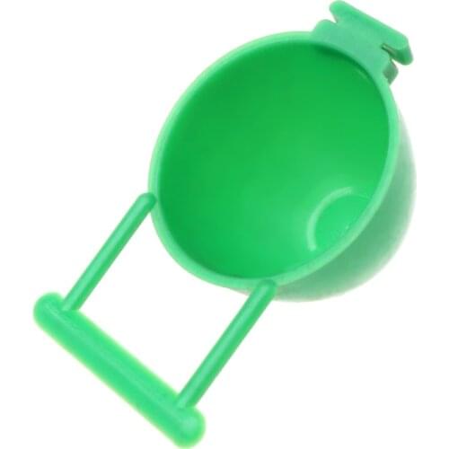 2021 New Bird Parrot Feeder Fruit Egg Container Holder Cage Hanging Pet Bird Supplies