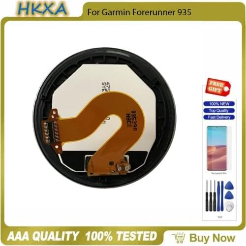 Suitable For Garmin For erunner 935 LCD display, replacement screen for smart sports watch with front cover
