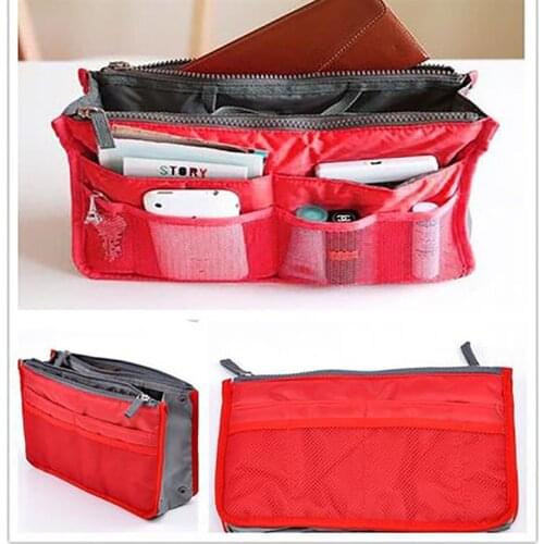 Portable Makeup Bag Travel Organizer Functional Beauty Bag Toiletries Makeup Organizer Phone Case