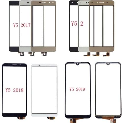 Mobile Touch Screen Digitizer Panel For HuaWei Y5 2 Y5 2017 Y5 2018 Y5 2019 Touch Screen Sensor 3M Glue Wipes