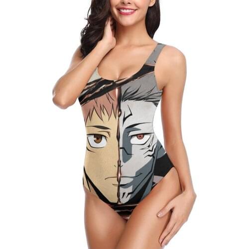 Women 2021 Exotic Bikinis Jujutsu Itadori Yuji (6) Women Swimsuit One Piece Swimwear Anime Cosplay Kawaii SwimSuit For Women